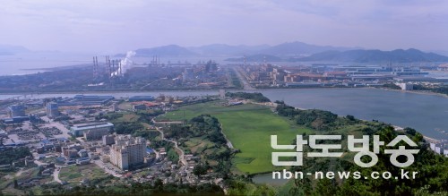 남도방송 자료사진.. 포스코 광양제철소 전경. 남도방송/임종욱기자.