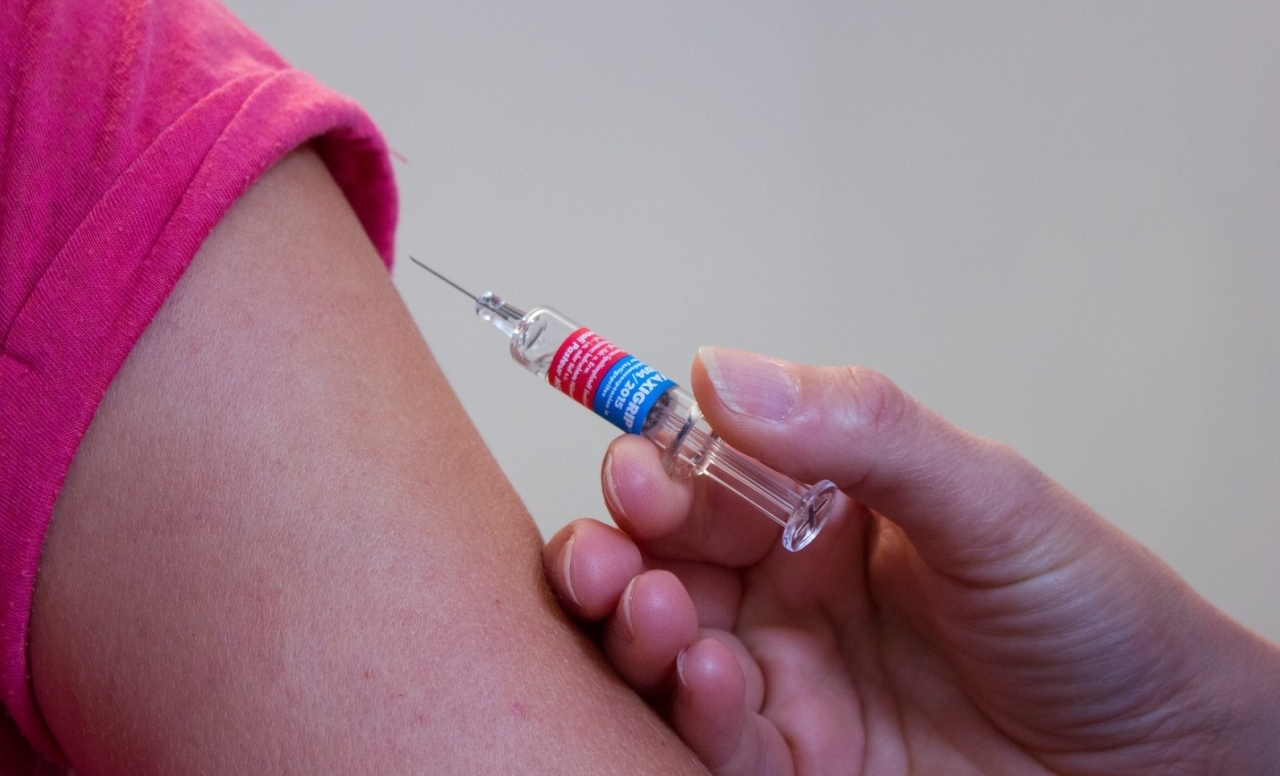 인플루엔자 예방접종.