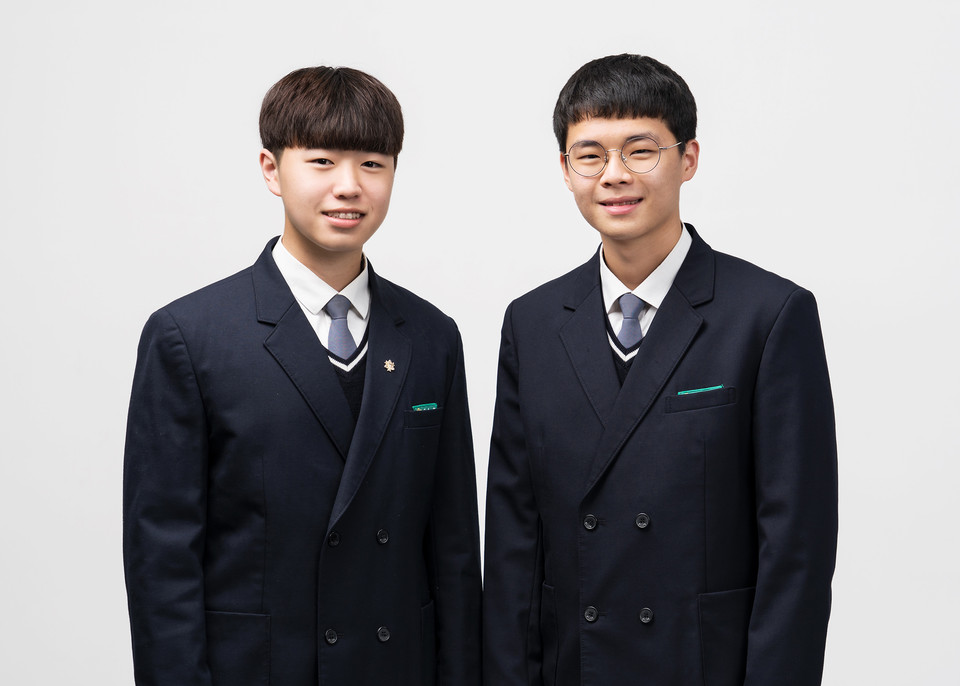 여수고 3년 이승원(왼쪽) 학생, 노승현 학생(오른쪽).