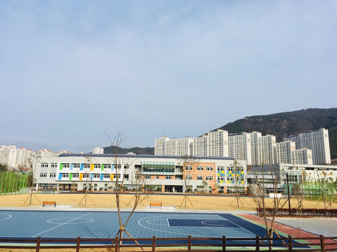 오는 23일 광양에 개교하는 한국창의예술고등학교.